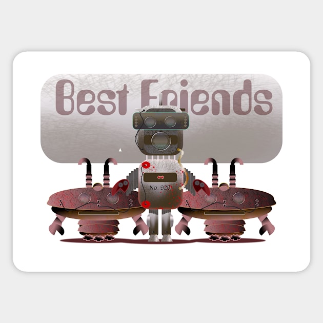 Best Friends Sticker by vandokkumburg